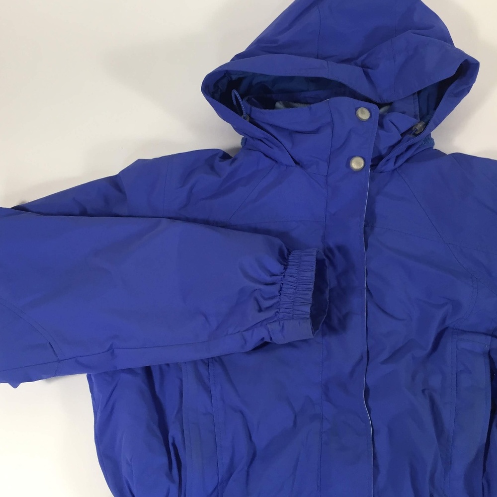 LL Bean Women's 3-in-1 Fleece Lined Blue Jacket